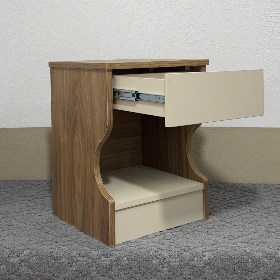 Modern Gizli Bölmeli Komidin Ceviz