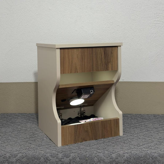 Modern Gizli Bölmeli Komidin Cappuccino